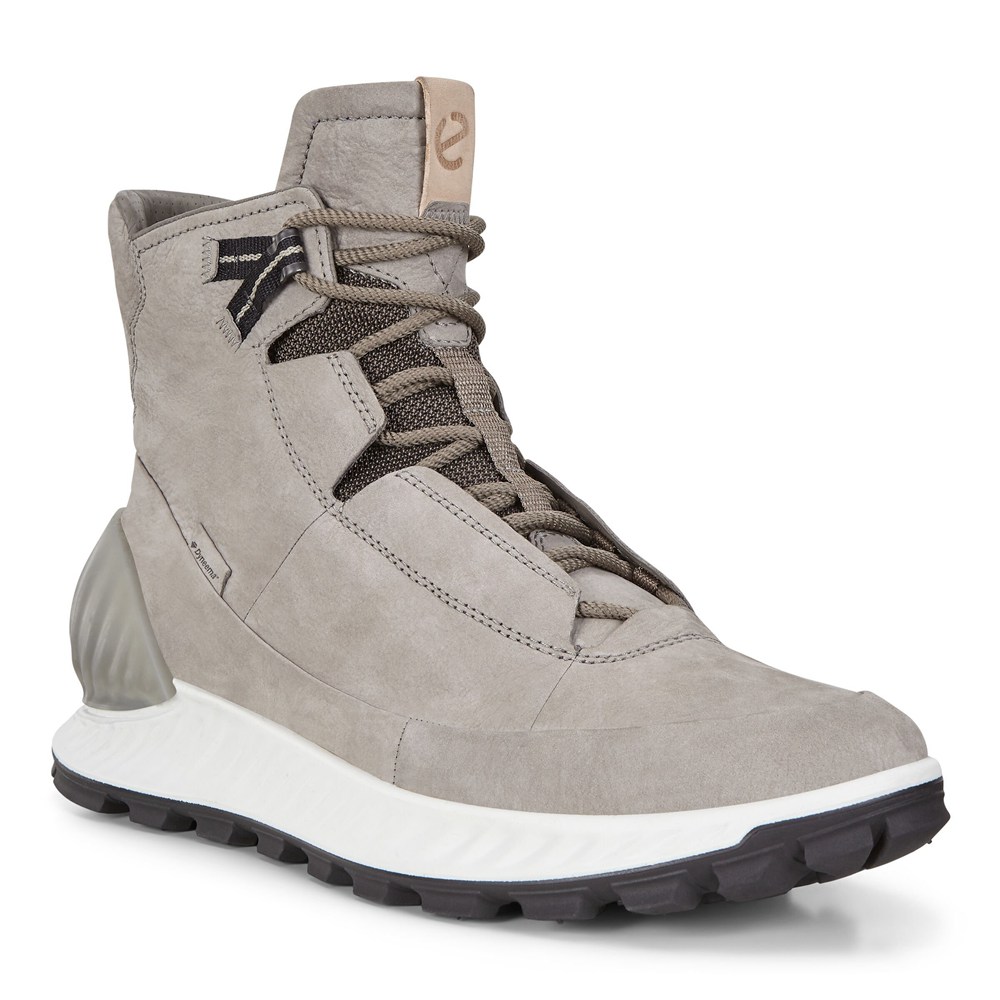 Tenis De Montaña Hombre - ECCO Exostrike Mid Boot - Grises - VLS729365